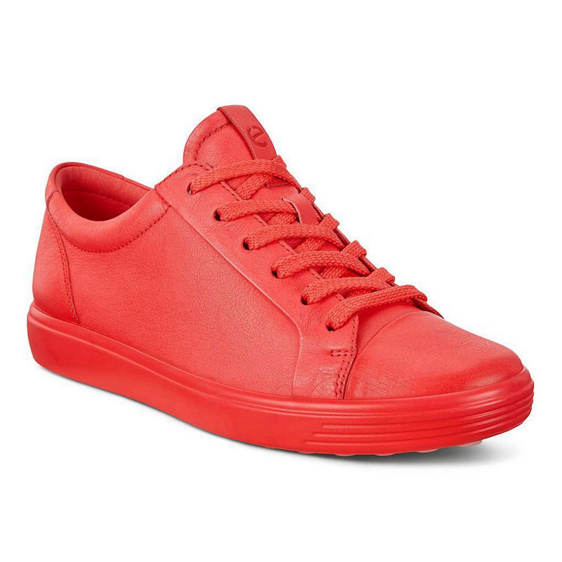 Zapatillas Ecco Soft 7 Para Mujer,Rojas,109278-VFO